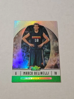 2006-07 Topps 最佳 Marco Belinelli Rc 绿色折射器 93/199 勇士!!! — 第 1/2 张图片