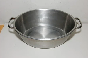 SELTENE USN US Navy Edelstahl Servierschalen mit zwei Griffen - Bild 1 von 5