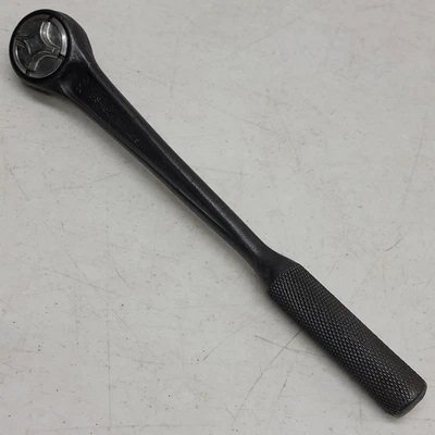 Vintage WILLIAMS  1/2" Drive Ratchet BS-52 USA 11" L Round Head Black  - Image 1 of 4