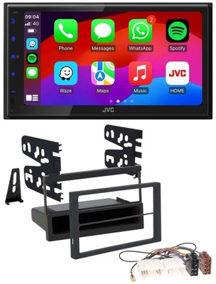 JVC Bluetooth USB MP3 2DIN DAB Autoradio für Mazda 626 99-02 MPV 96-99 MX5 00-05 - Bild 1 von 4