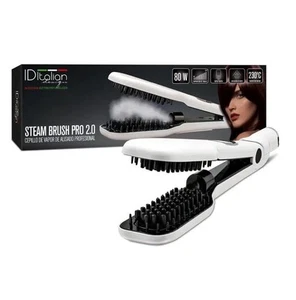 Piastra spazzola lisciante a vapore - Steam Brush 2.0 - 80W - IDItalian - Foto 1 di 5