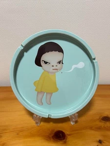Yoshitomo Nara Ashtray Too Young To Die 2002 Limited Edition Art Dish Rare Used - Picture 1 of 4