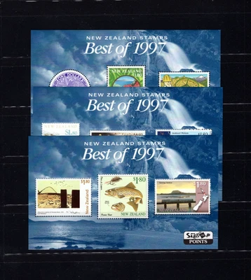 Nueva Zelanda Mejor de 1997 VF MNH Juego Completo LG Foto 1 de 2