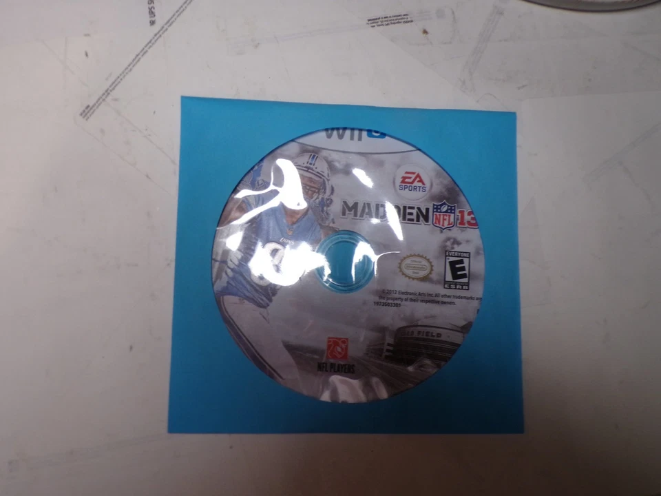 Madden NFL 13 (Nintendo Wii U, 2012) DISC ONLY - Image 1 of 1