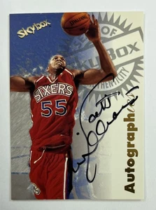 1997 Skybox Autographics Scott Williams Auto AR137 - Picture 1 of 2