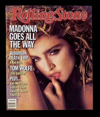 ⭐️MADONNA⭐️ Rolling Stone Magazine 1984 No Label! ➡️MINT‼️ - Image 1 of 2