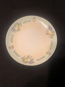 Antique MZ Austria Mint Green plate with blue berries and lemons - Picture 1 of 11