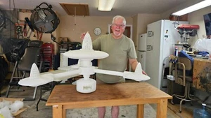 Star Trek Starbase K7 Space Station 20" diameter 3D Printed - Customizable - Picture 1 of 3