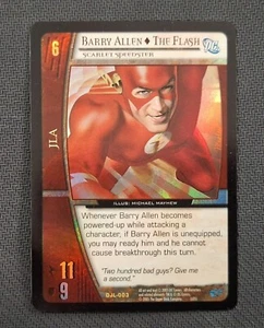 VS System TCG - Berry Allen - The Flash /Scarlet Speedster - DJL-003 Foil Eng - Bild 1 von 2