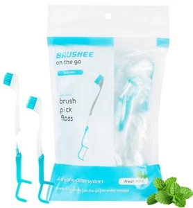 Compact 3-in-1 Travel Toothbrush Set - Easy Freshness Anytime, Anywhere! - Picture 1 of 12