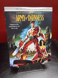 Army of Darkness Collectors Edition (4K+Blu-ray+***MINT***Slipcover) Sealed - Picture 1 of 6