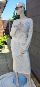 Vila VISARAH ELISE Crochet Style Top, Cream, Size 34/UK6 BNWT *Lovely Top* - Picture 1 of 12