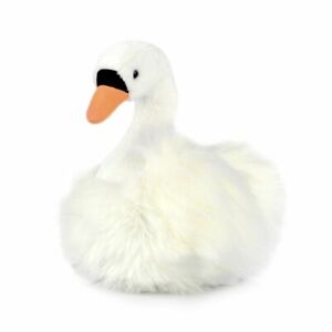 Korimco White 25cm Swan Soft Plush Stuffed Toy Kids/Children/Toddler 3y+