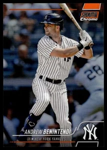 2022 Topps Stadium Club CHROME ANDREW BENINTENDI ORANGE REFRACTOR 5/25 #46 - Picture 1 of 2