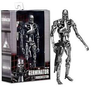 NEW 7" Terminator 2 Judgment Day T-800 Endoskeleton Arnold PVC Action Figure - Picture 1 of 5