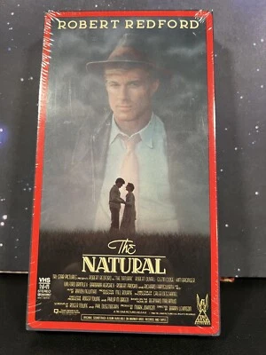 New The Natural Robert Redford VHS Sealed - Image 1 of 4