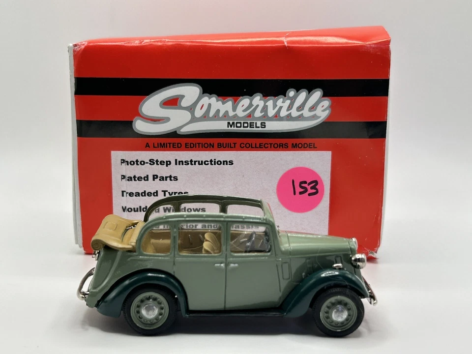 Somerville Model Kits 1/43rd Scale Austin 10/4 Conway Cabriolet 1937 No157 153 - Image 1 of 4