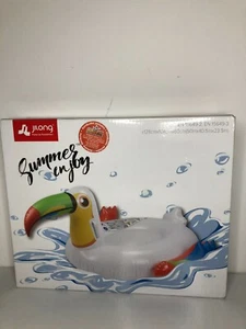 JILONG SUMMER ENJOY TUCANO GONFIABILE BIANCO GIGANTE 2017 128 x 104 x 60 cm - Imagen 1 de 2