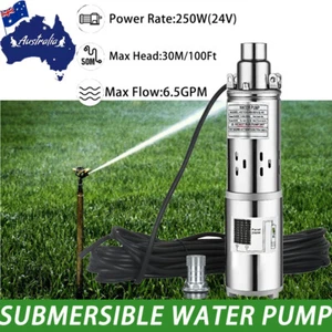 250W submersible pump, efficient water pumping for 3-inch deep well irrigation - Picture 1 of 14