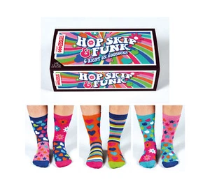 United Oddsocks - Girls Funky Socks - Size 12-5.5 - Girls Birthday Gift - Picture 1 of 1