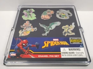 Marvel Spider-Man Sinister Six Enamel Pin 6-Pack - EE Exclusive Disney Sony MCU  - Picture 1 of 3