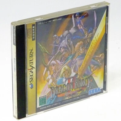 DRAGON FORCE II 2 Sega Saturn Japan Import SS NTSC-J look somewhat used - Image 1 of 2