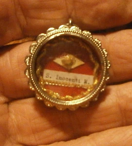 RELIQUARY S.INOCENTII.M - Bild 1 von 2