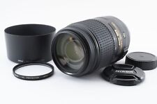 NIKON AF-S DX NIKKOR 55-300mm F4.5-5.6 G ED VR Lens w/hood [Exc+++] JAPAN #241