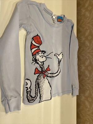 Pijama azul Pottery Barn niños talla 8 Dr. Suess ropa de dormir Foto 1 de 3