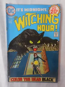 Its Midnight Witching Hou DC Line of Super-Stars 1974 n. 44 luglio 30720 colore morto - Foto 1 di 7