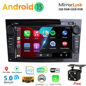 Android 13 Autoradio Carplay CAM GPS Navi Für Opel Zafira B Corsa C D Astra H - Bild 1 von 11