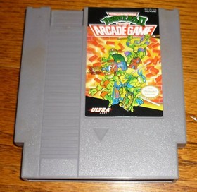 Teenage Mutant Ninja Turtles The Arcade Game Nintendo NES video game used TESTED
