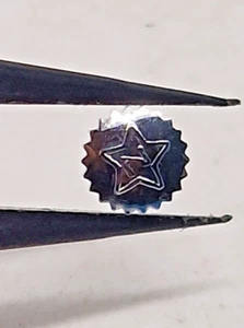 Zenith stellina corona originale antipolvere D.5.1mm inox logo prima 1960 P.100 - Imagen 1 de 4