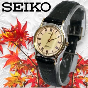 Reloj SEIKO Exceline muy buen estado, combinación oro, 3 manecillas, de Japón - Imagen 1 de 6