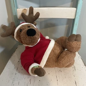 Avon 2010 Lounging Christmas Rentier Animated Don’t Worry Be Happy Singing - Bild 1 von 10