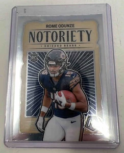 2024 Panini Mosaic Rome Odunze Notoriety #24 RC Chicago Bears - Picture 1 of 2