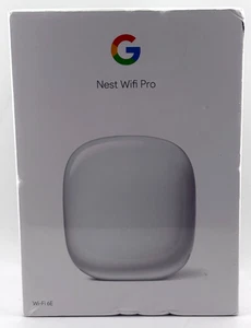 GOOGLE Nest WiFi Pro 6E Whole Home System - Single Unit - GA03030-GB - Picture 1 of 2