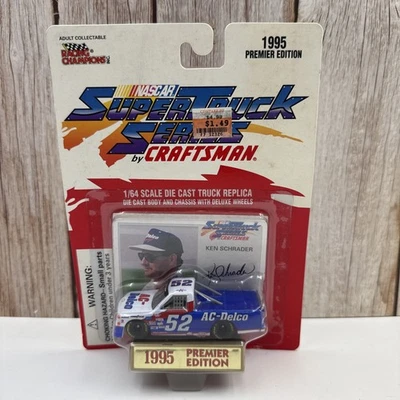 1995 Racing Champions 1:64 Ken Schrader #52 Craftsman SuperTruck AC-Delco Nascar - Image 1 of 4
