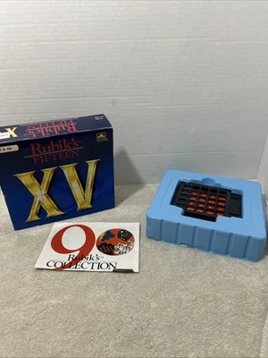 Rubik's Fifteen XV Number Sequence Game 1990 in Original Box - Image 1 of 4