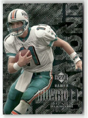 2000 UPPER DECK BLACK DIAMOND #59 DAMON HUARD MIAMI DOLPHINS - Image 1 of 2