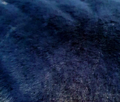 0,50cm Webpelz Stoff Pelz blau Plüsch Mantel Jacke Langhaar Fellstoff Fell - Bild 1 von 3