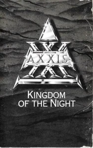 Axxis  ‎– Kingdom Of The Night, Original Cassette, USA Version - Picture 1 of 5