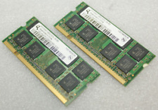 Crucial 2GB (2X1GB) 2Rx8 PC2-5300S DDR2 Laptop Memory Ram HYS64T128021EDL-3S-B2