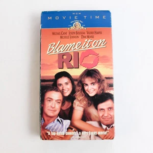 Culpa A Río VHS Comedia Romántica De Metro Goldwyn Mayer 1984 - Imagen 1 de 5