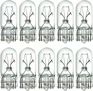 Sunlite 3.8W 14V Wedge Based Miniature T3.25 07155-SU Bulb, Clear -10 Pack - Picture 1 of 2