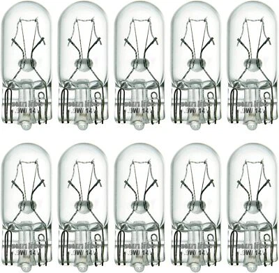 Sunlite 3.8W 14V Wedge Based Miniature T3.25 07155-SU Bulb, Clear -10 Pack - Image 1 of 2