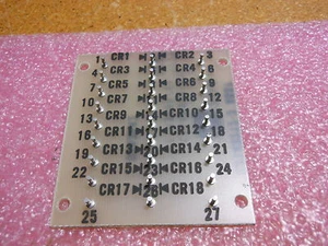 NORTHROP GRUMMAN TERMINAL BOARD ASSY TEIL # C31A3212-3 NSN: 5940-01-117-4202 - Bild 1 von 3