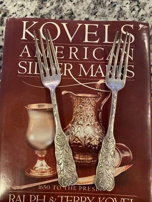 Par de GORHAM STERLING 6 3/4" GARFO(S) ~ ST. CLOUD ~ MONO ML?? - Imagem 1 de 4