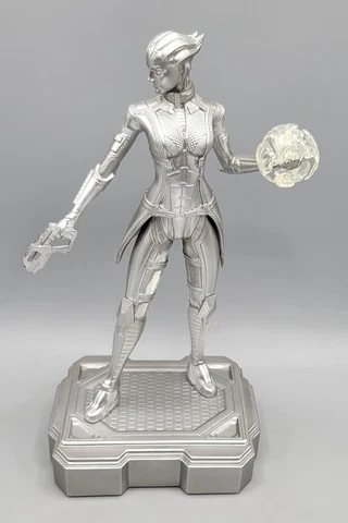 Mass Effect Legendary Liara T’Soni SILVER Edition Polyresin Statue Figure 8" Cover
