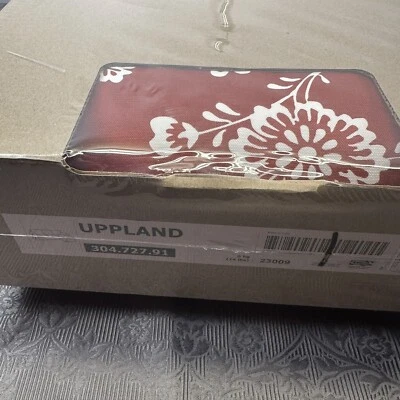 Funda para sofá IKEA UPPLAND con chaise floral rojo blanco Virestad 304.727.91 Foto 1 de 3